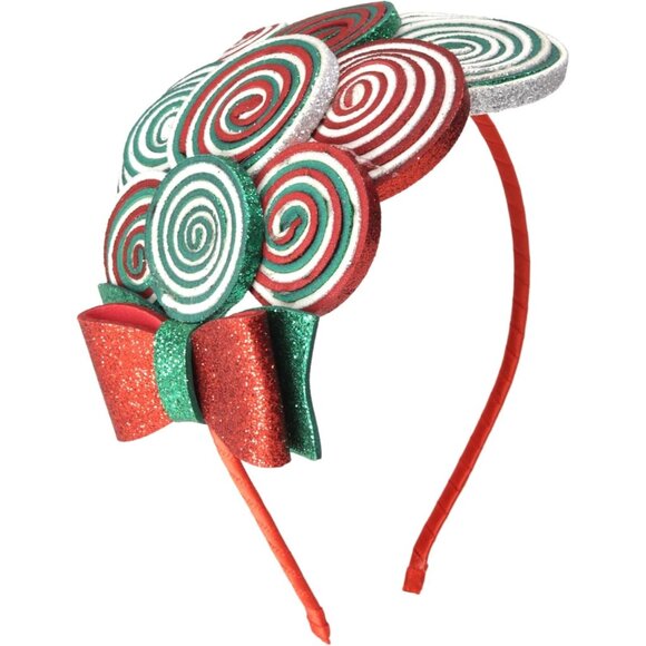Accessories - Festive Candy Cane Headband Christmas Party Accessories Unisex One Size